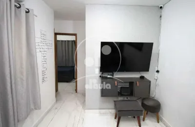 Apartamento vila curuça com dois dormitórios, sala dois ambientes, vaga de garagem e fino acabamento