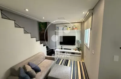 Cobertura à venda, 2 quartos 1 suíte vila bastos em santo andré/sp