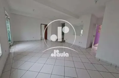 Casa para aluguel, 3 quartos 1 suíte jardim bela vista em santo andré/sp