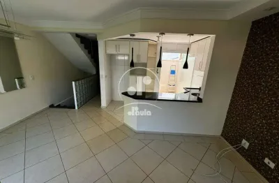 Sobrado condominio fechado 104m, vila assunção, locação residencial