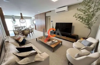 Apartamento com 3 dormitórios à venda, 115 m² por r$ 1.485.850,71 - indaiá - caraguatatuba/sp