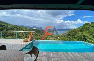 Casa com 4 dormitórios à venda, 560 m² por r$ 9.000.000,00 - maranduba - ubatuba/sp