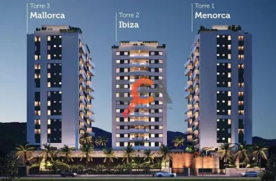 Cobertura com 3 dormitórios à venda, 171 m² por r$ 950.000,00 - martim de sá - caraguatatuba/sp