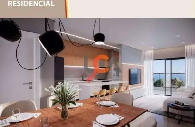 Apartamento com 2 dormitórios à venda, 77 m² por r$ 610.000,00 - prainha - caraguatatuba/sp