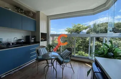 Apartamento com 3 dormitórios à venda, 102 m² por r$ 900.000,00 - sumaré - caraguatatuba/sp