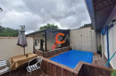 Casa com 3 dormitórios à venda, 111 m² por r$ 410.000,00 - rio do ouro - caraguatatuba/sp