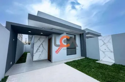 Casa com 2 dormitórios à venda, 65 m² por r$ 390.000,00 - balneário dos golfinhos - caraguatatuba/sp