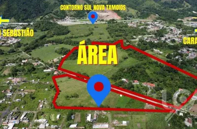 Área à venda, 118100 m² por r$ 17.715.000,00 - jaraguá - caraguatatuba/sp