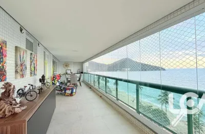 Cobertura com 4 dormitórios à venda, 338 m² por r$ 5.200.000,00 - martim de sá - caraguatatuba/sp