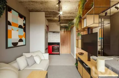 Apartamento com 1 dormitório à venda, 39 m² por r$ 375.000,00 - praia das palmeiras - caraguatatuba/sp