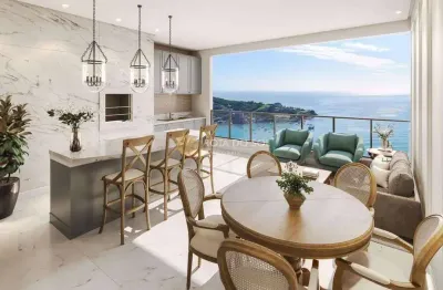 Apartamento no residencial la rocca dallo 04 suítes no centro de itapema sc