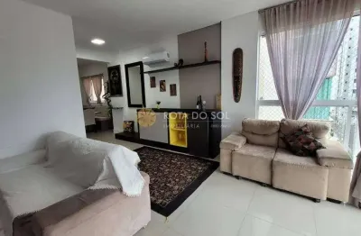 Residencial aurora apartamento quadra mar 3 suítes em meia praia itapema/sc