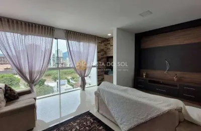 Residencial aurora apartamento quadra mar 3 suítes em meia praia itapema/sc