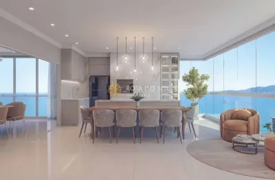Diamante palace penthouse 4 suítes e 3 vagas em meia praia itapema