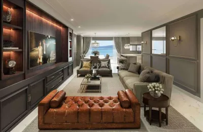 Ristretto dallo apartamento 4 suítes e 3 vagas no canto da praia itapema/sc
