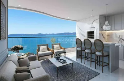 Ristretto dallo apartamento 4 suítes e 3 vagas no canto da praia itapema/sc