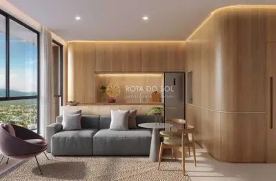 Lagom perequê apartamento com 2 suítes e 2 vagas em porto belo