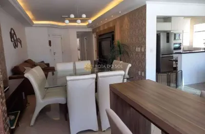 Residencial salvador dalí apartamento 3 quartos e 2 vagas em meia praia itapema sc