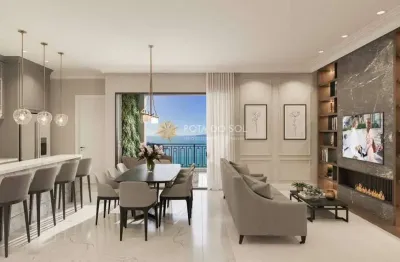 Montreux dallo apartamento 4 suítes e 2 vagas no centro de itapema/sc