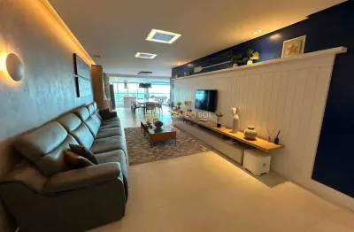 Summer place apartamento frente mar 5 suítes e 3 vagas no centro de itapema/sc