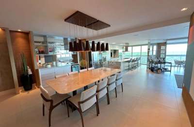 Summer place apartamento frente mar 5 suítes e 3 vagas no centro de itapema sc