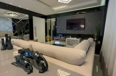 Residencial cosmos apartamento 4 suítes e 3 vagas em meia praia itapema/sc