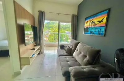 Apartamento mobiliado com 2 dormitórios nas toninhas