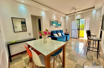 Apartamento mobiliado com 2 dormitórios nas toninhas.