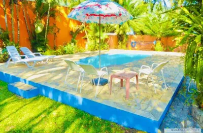 Casa térrea total de 1.070m² com 4 dormitórios no pereque-mirim