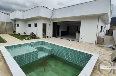 Casa térrea com 3 suítes em fase de acabamento no jardim carolina