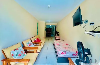 Apartamento com 2 dormitórios no tenório apenas 30 metros do mar.