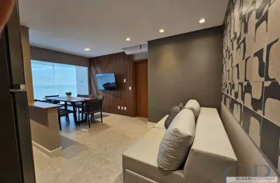 Apartamento novo vista mar mobiliado com 2 dormitórios nas toninhas