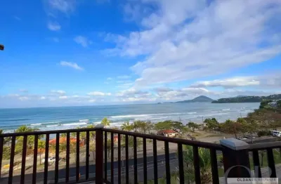Cobertura frente mar com 3 dormitórios na praia grande