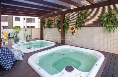 Apartamento de 04 suites frente avenida, meia praia, itapema - sc