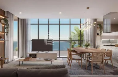 3 suítes com 2 vagas de garagem a 80 metros do mar, pereque, porto belo - sc