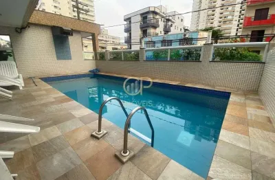 Apartamento com 3 dorms, boqueirão, praia grande - r$ 890 mil