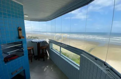 Apartamento com 2 quartos, balneário maracanã, praia grande - r$ 540 mil