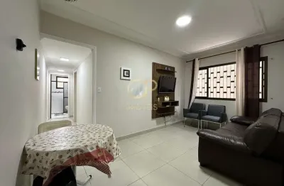 Apartamento 2 dormitórios a 300 metros da praia no caiçara.