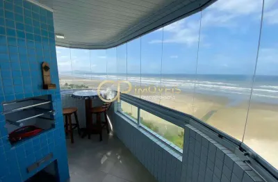 Apartamento com 2 quartos, balneário maracanã, praia grande - r$ 540 mil, cod: 642