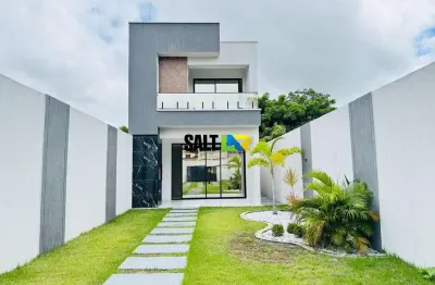 Casa com 4 dormitórios à venda, 136 m² por r$ 759.000,00 - tamatanduba - eusébio