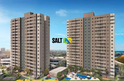 Apartamento com 2 dormitórios à venda, 48 m² por r$ 444.800,00 - praia do futuro