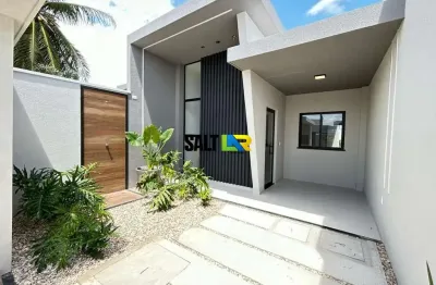 Casa com 3 dormitórios à venda, 90 m² por r$ 359.900,00 - encantada - eusébio/ce