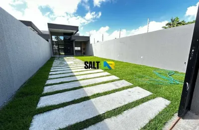Casa com 3 dormitórios à venda, 136 m² por r$ 550.000,00 - guaribas - eusébio/ce