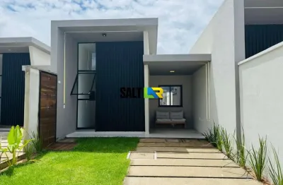 Casa com 3 dormitórios à venda, 90 m² por r$ 379.000,00 - timbu - eusébio/ce