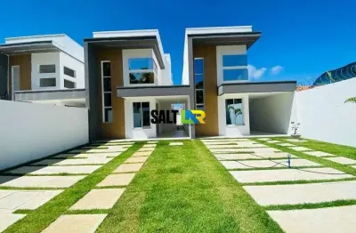 Casa com 3 dormitórios à venda, 218 m² por r$ 490.000,00 - urucunema - eusébio/c