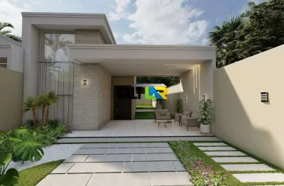 Casa com 3 dormitórios à venda, 90 m² por r$ 480.000,00 - luzardo viana - maraca