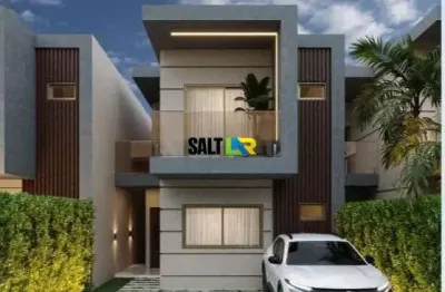Casa com 3 dormitórios à venda, 134 m² por r$ 847.365,47 - guaribas - eusébio/ce