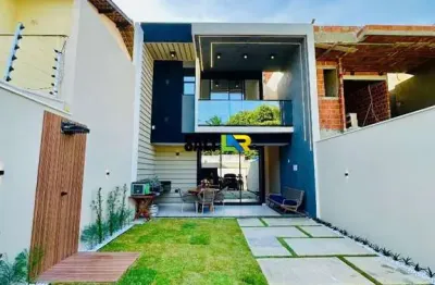 Casa com 4 dormitórios à venda, 134 m² por r$ 629.900,00 - guaribas - eusébio/ce