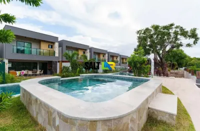 Casa com 4 dormitórios à venda, 151 m² por r$ 930.000 - coité - eusébio/ce