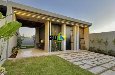 Casa plana à venda, com 129,00m² - r$ 710.000,00 no - eusébio